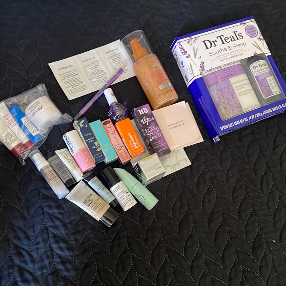 Skincare and makeup products